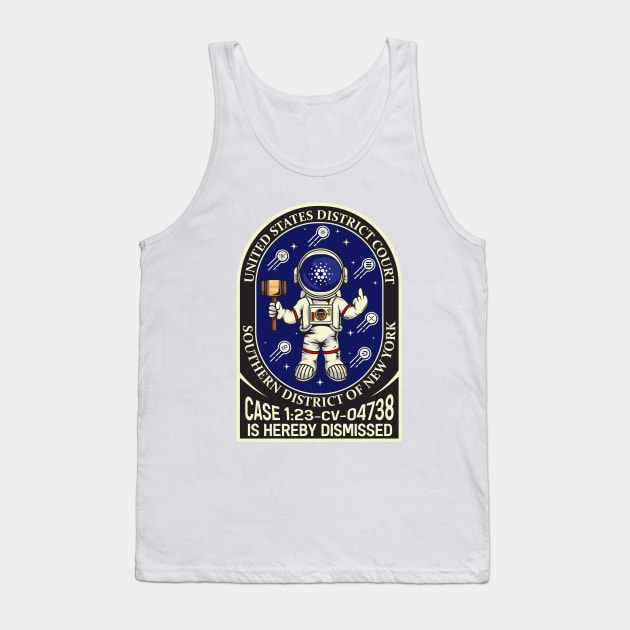 Cardano / Crypto v. SEC ("CASE IS HEREBY DISMISSED") Tank Top by SKNH